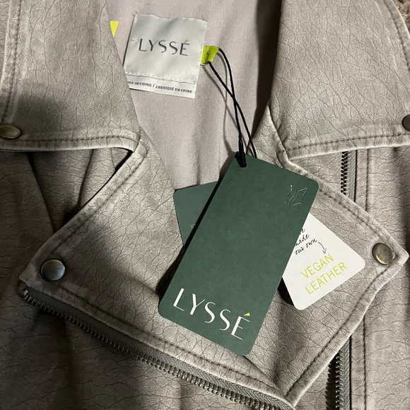 Lysse leather gray vest - Picture 3 of 3